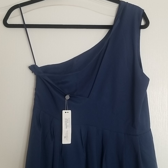 🆕️NWT One Shoulder Aline Dress - Picture 3 of 5